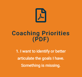 Coaching Priorities